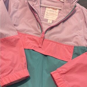 Cat & Jack Pink and Green Kids Jacket